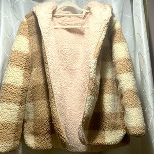 Womens Plush Reversible Jacket Size:Small